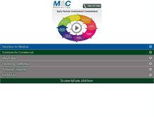 Tablet Screenshot of mcspecialties.com